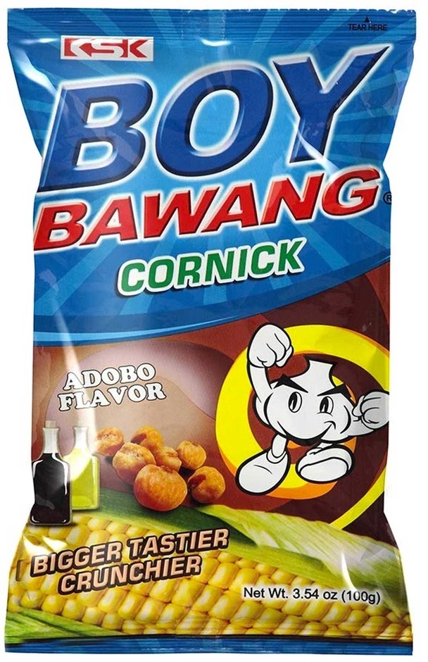 BOY BAWANG ADOBO FLAVOR FRIED CORN 100g x 40