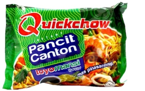 [NDLS010] QUICK CHOW PANCIT CANTON TOYOMANSI 72 x 65g