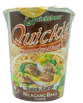 [NDLS012] QUICK CHOW CUP MAMI NILAGANG BAKA 60 x 50g