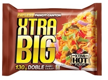 [NDLS019] PAYLESS PANCIT CANTON XTRA BIG HOT CHILI 48 x 130g