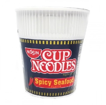 NISSIN CUP NOODLES SPICY SEAFOOD 36 x 60g