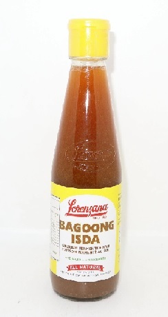 LORENZANA BAGOONG ISDA ORIGINAL WITH GINGER 300g x 24