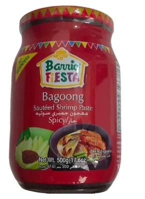 BARRIO FIESTA SAUTEED SHRIMP PASTE SPICY 500g x 12