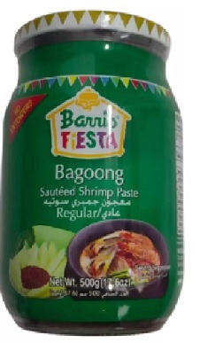 BARRIO FIESTA SAUTEED SHRIMP PASTE REG 500g x 12