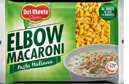 DELMONTE ELBOW MACARONI PASTA 400g
