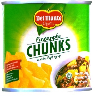 DELMONTE PINEAPPLE CHUNKS 432g X 24 1 1 2