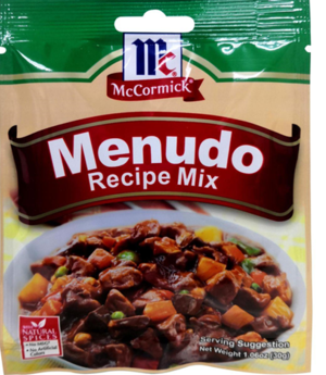 MCCORMICK MENUDO MIX 30g x 24
