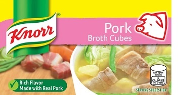 KNORR PORK CUBE 60g x 72