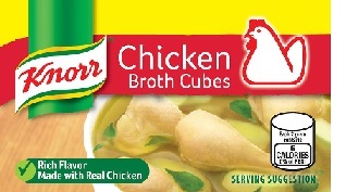 KNORR CHICKEN CUBES 60g x 72