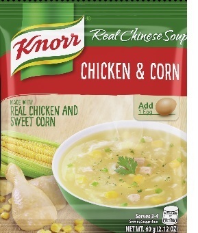KNORR CHICKEN CORN SOUP 60g x 60