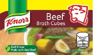 KNORR BEEF CUBES 60g x 72