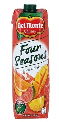 DELMONTE FOUR SEASONS DRINKS IN TETRA 12 x 1L