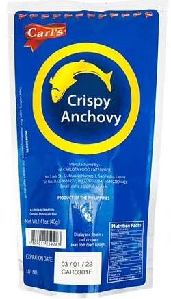 CARL'S ANCHOVY 40g x 30