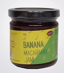 [SPRD011] SALLY'S BANANA MACADAMIA NUTS JAM 300g X 24