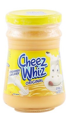 KRAFT CHEEZ WHIZ PLAIN BOT 220g x 24