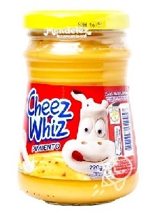 KRAFT CHEEZ WHIZ PIMIENTO BOT 220g x 24