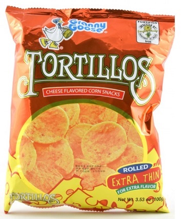 GRANNY GOOSE TORTILLOS CHEESE 100g x 50