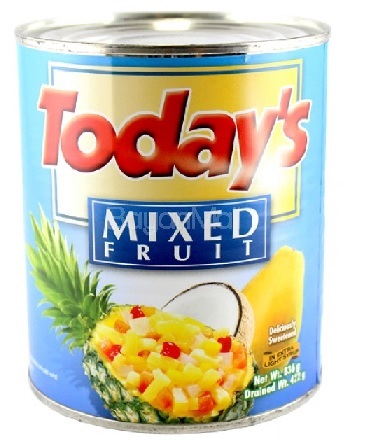 Todays Fruit Cocktail 836g x12