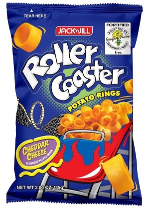 [CHIP005] Roller Coaster Cheddar 85g x50